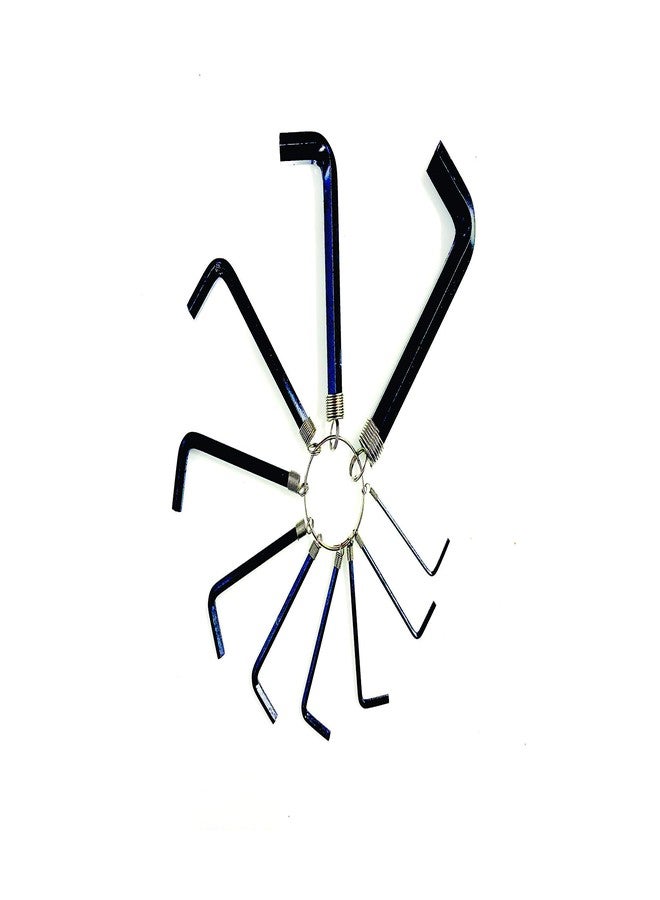 Jon Bhandari Tools Allen Key Set (1.5mm - 10mm) | 10pc Metric Hex Key/Wrench Set | L-Shaped Hex Spanner Tool Kit for Bike, Furniture, DIY & Home Use - Image 2